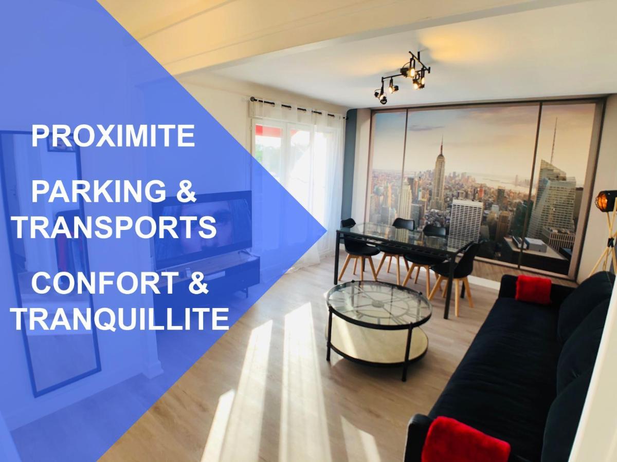 Charmant Appartement 1-4 Personnes, Proche Centre Avec Parking Nantes Zewnętrze zdjęcie