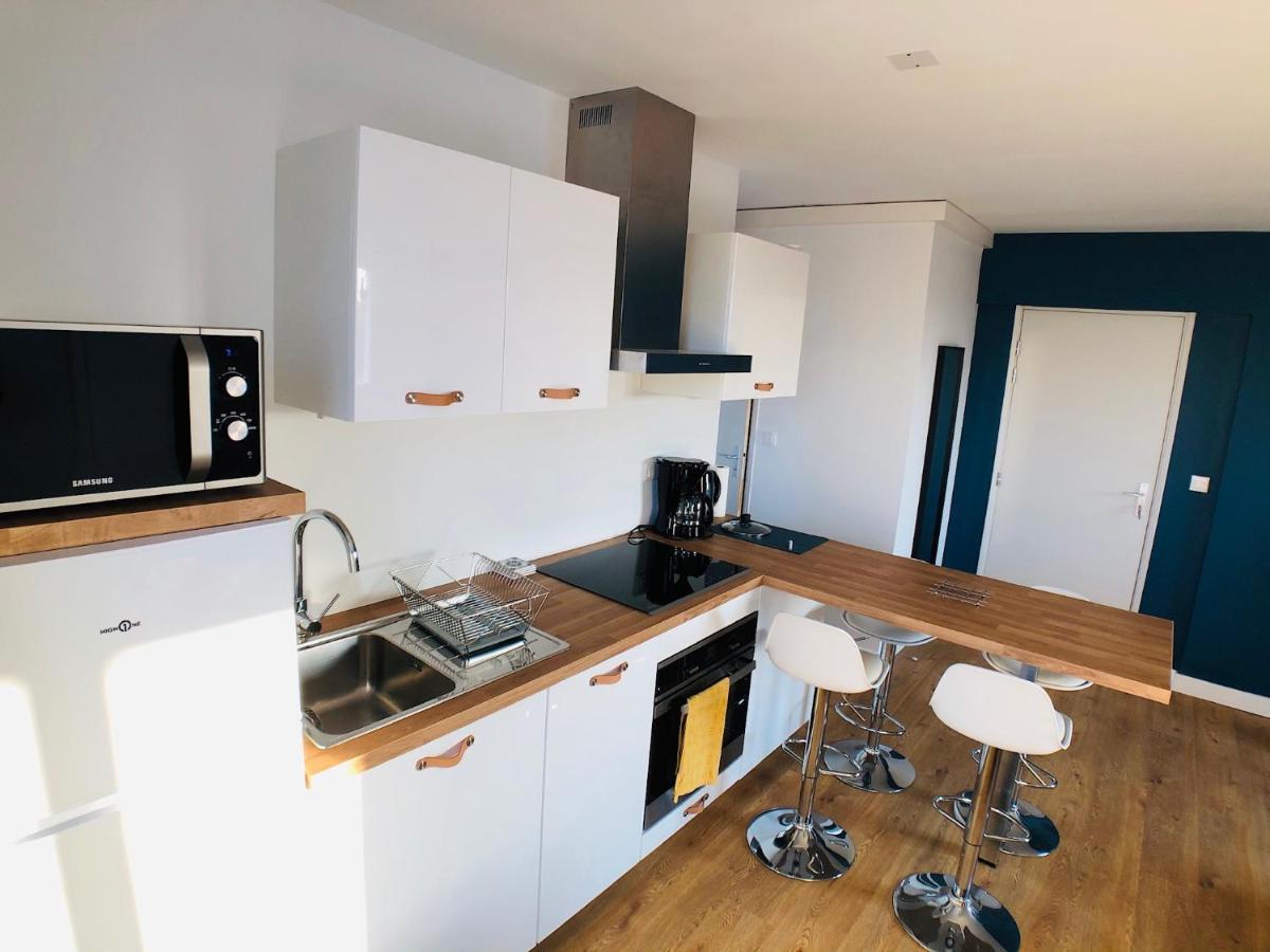 Charmant Appartement 1-4 Personnes, Proche Centre Avec Parking Nantes Zewnętrze zdjęcie
