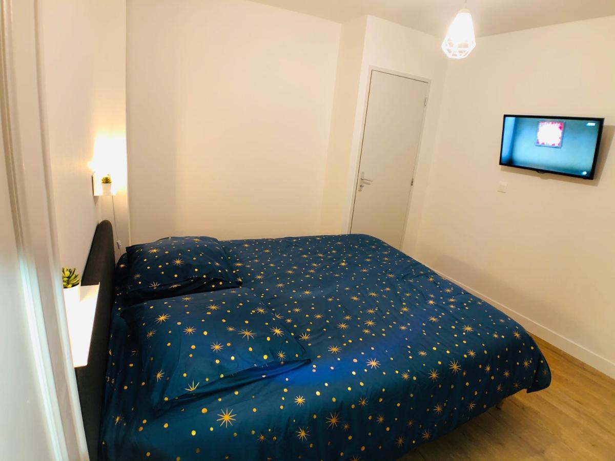 Charmant Appartement 1-4 Personnes, Proche Centre Avec Parking Nantes Zewnętrze zdjęcie