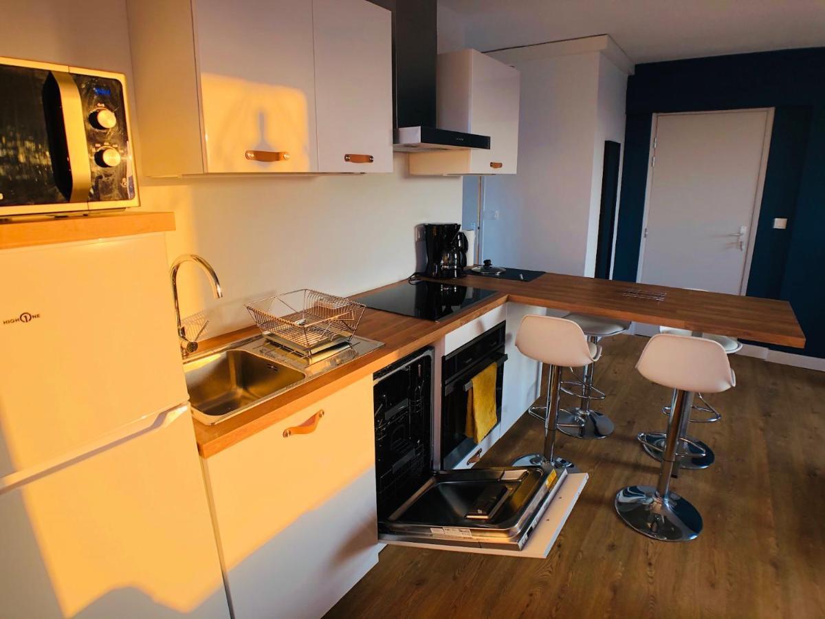 Charmant Appartement 1-4 Personnes, Proche Centre Avec Parking Nantes Zewnętrze zdjęcie